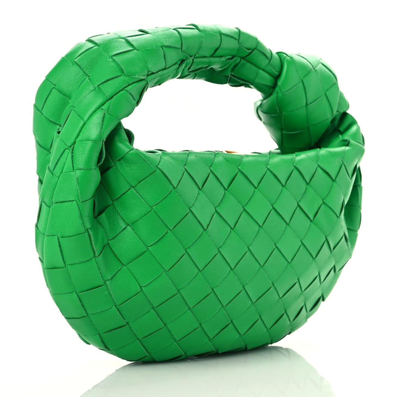 Nappa Intrecciato Mini Jodie Grass