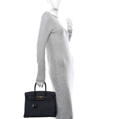 Hermes Togo Birkin 30 Bleu Nuit 2 of 11
