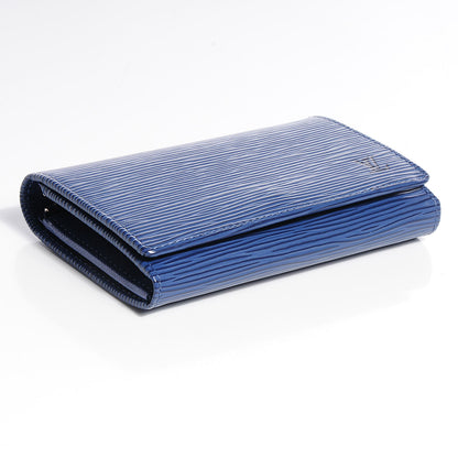 Louis Vuitton Epi Porte Tresor International Wallet Myrtille 4 of 8