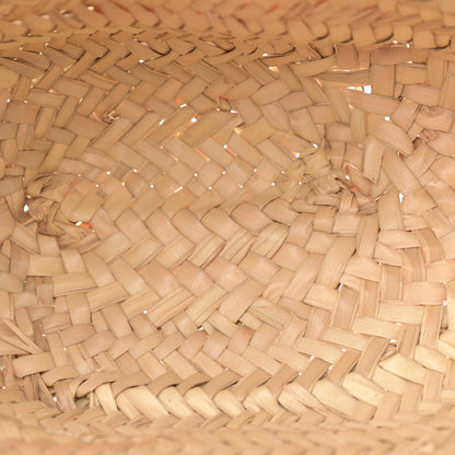 Loewe Raffia Small Basket Tote Bag Natural Orange 5 of 10