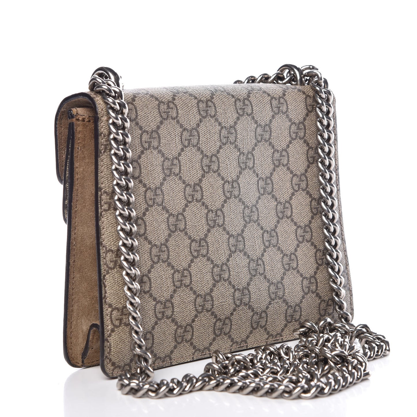 GG Supreme Monogram Mini Dionysus Shoulder Bag Taupe