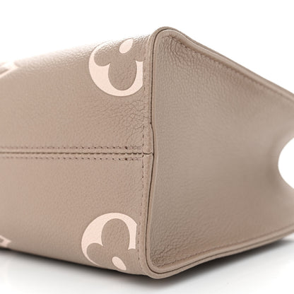 Louis Vuitton LOUIS VUITTON Empreinte Monogram Giant Onthego PM Tourterelle Crème 9 of 10