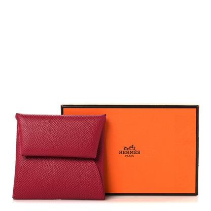 Hermes Epsom Bastia Coin Purse Rubis 7 of 7
