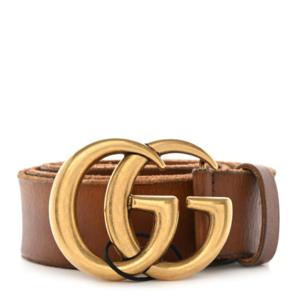 Gucci Faded Calfskin Double G 40mm Belt 100 40 Cuir 1 of 5