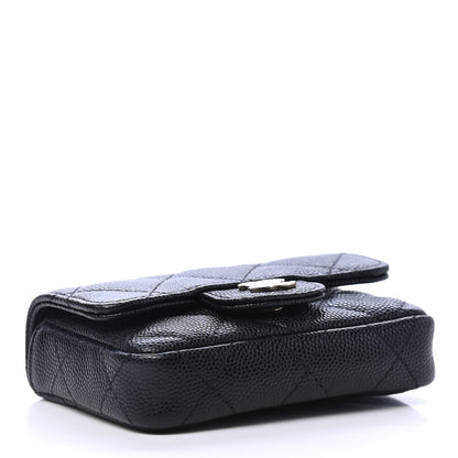 Chanel Caviar Quilted Mini Chain Belt Bag Black 3 of 4