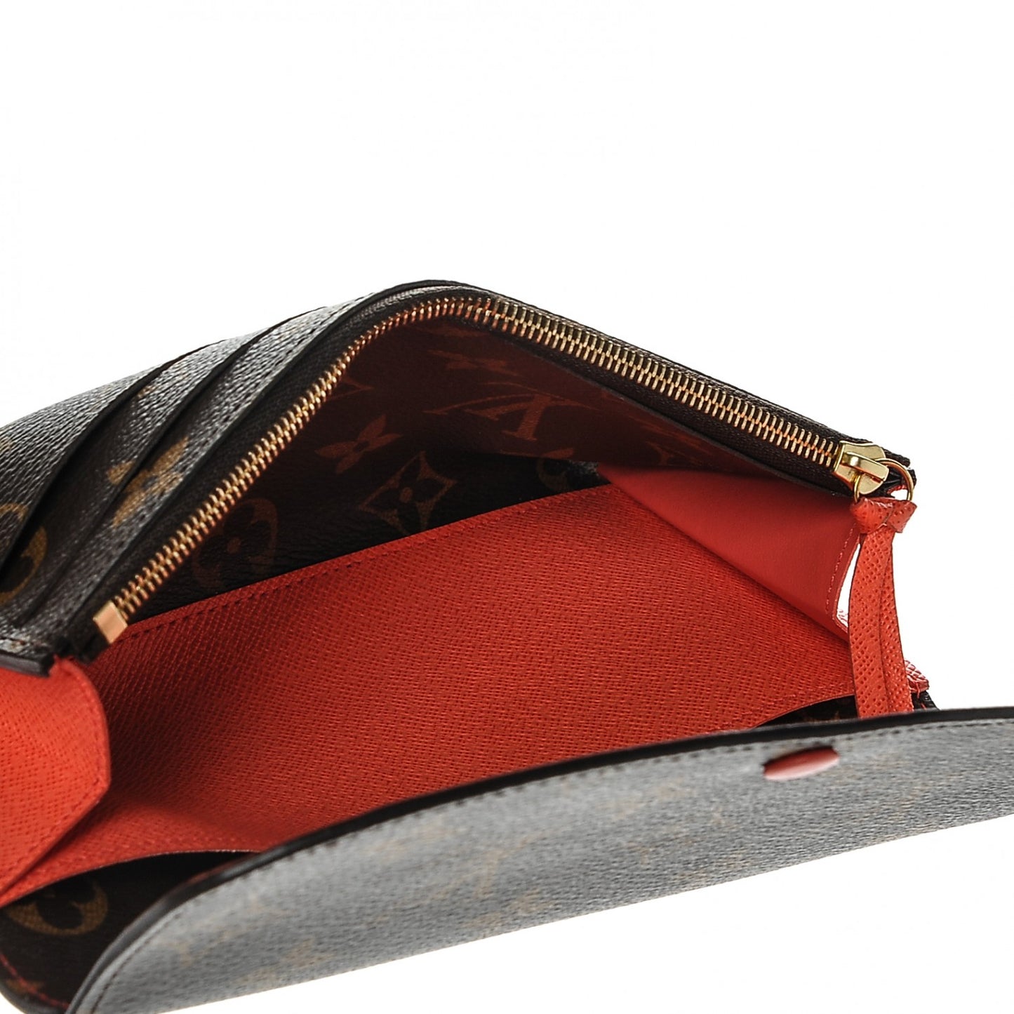 Monogram Emilie Wallet Poppy