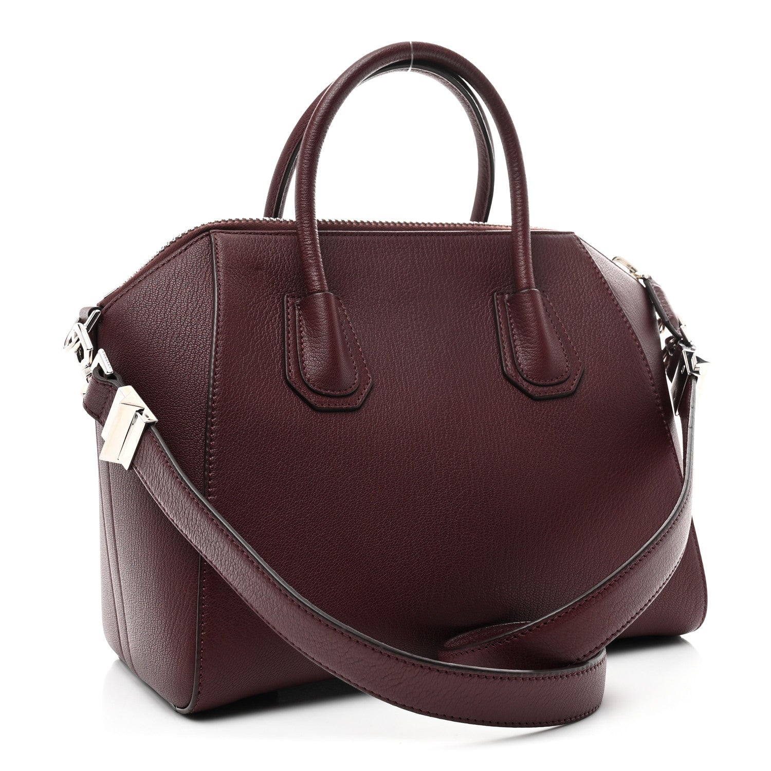 Givenchy Sugar Goatskin Small Antigona Oxblood 2 of 10