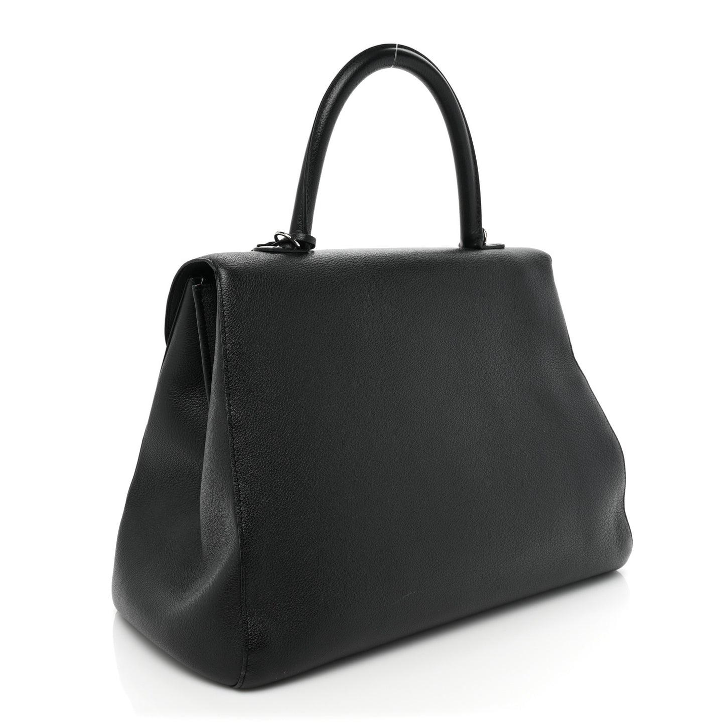 Grained Calfskin GM Brillant Satchel Black