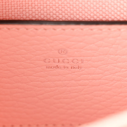 Gucci New Denim GG Monogram Calfskin Love Parade Mini Jackie 1961 Hobo Light Pink 6 of 10