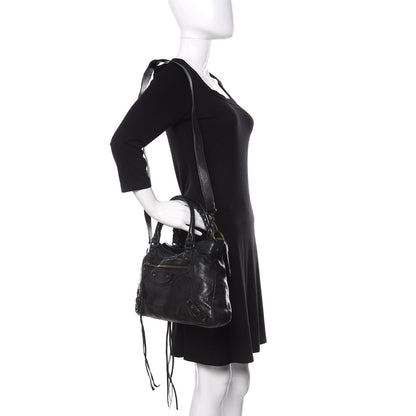 Balenciaga Agneau Classic Hardware Town Black 2 of 9