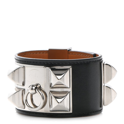 Hermes Box Collier de Chien CDC Bracelet Small Black 1 of 5