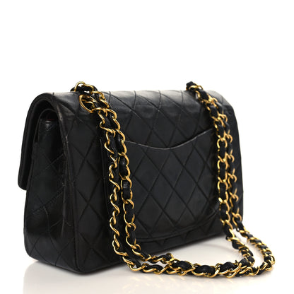 Chanel Lambskin Quilted Small Double Flap Black 3 of 9
