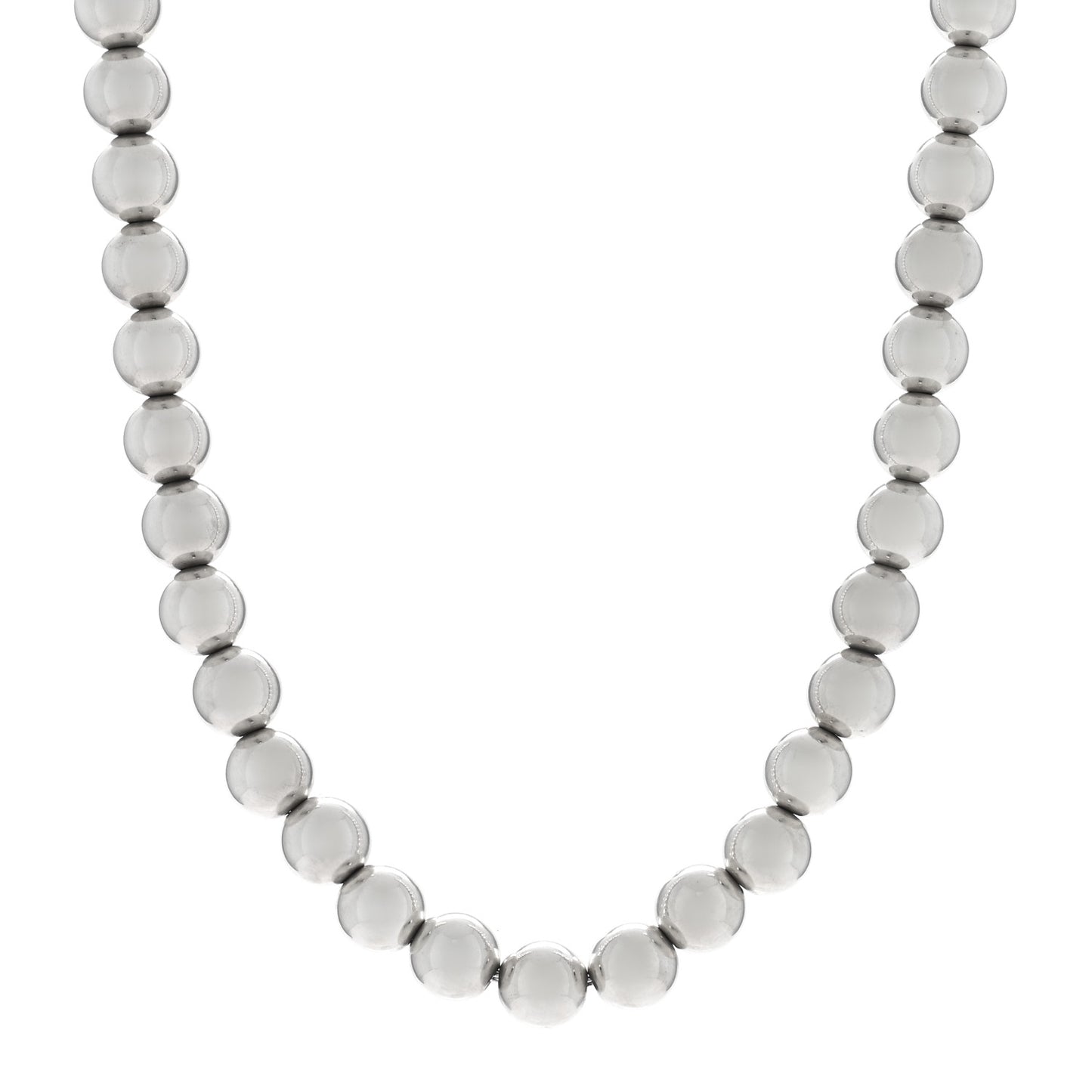 Sterling Silver 10mm Hardwear Ball Necklace