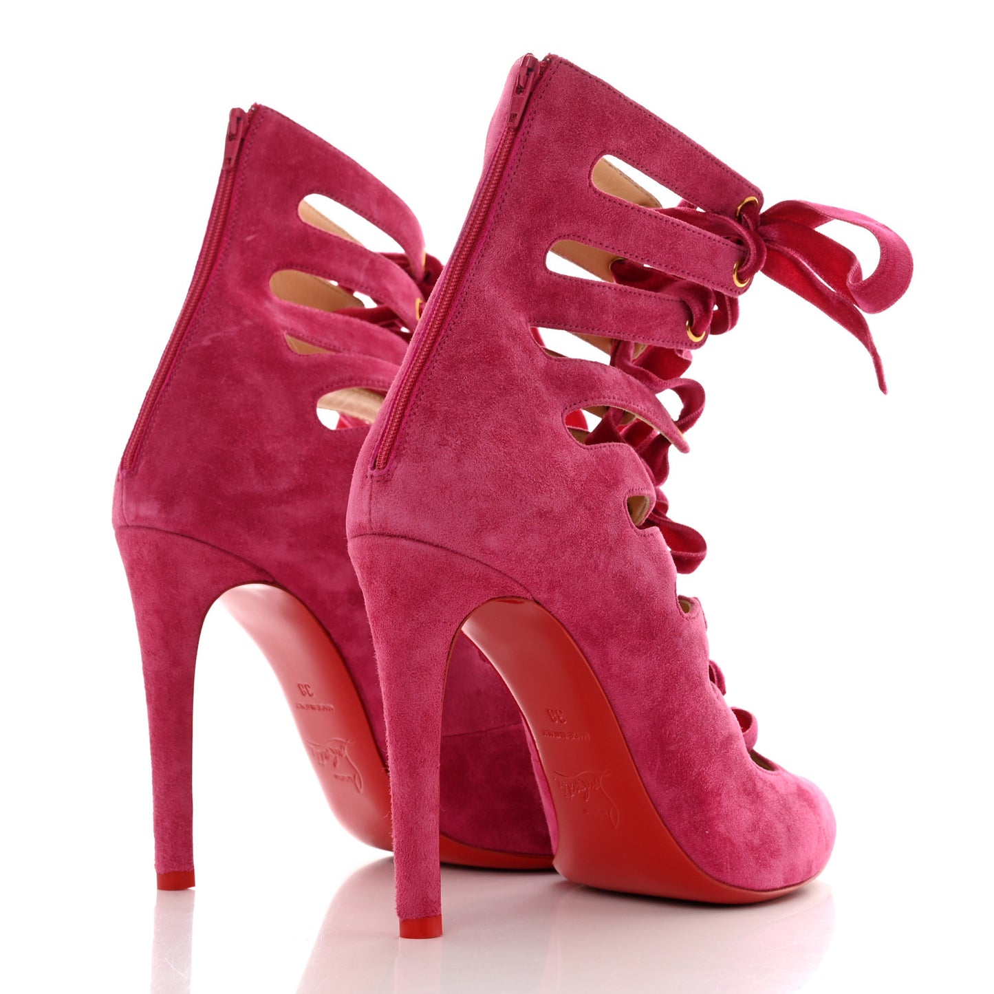 Veau Velours Spinetita 100 Ankle Boots 38 LouLou