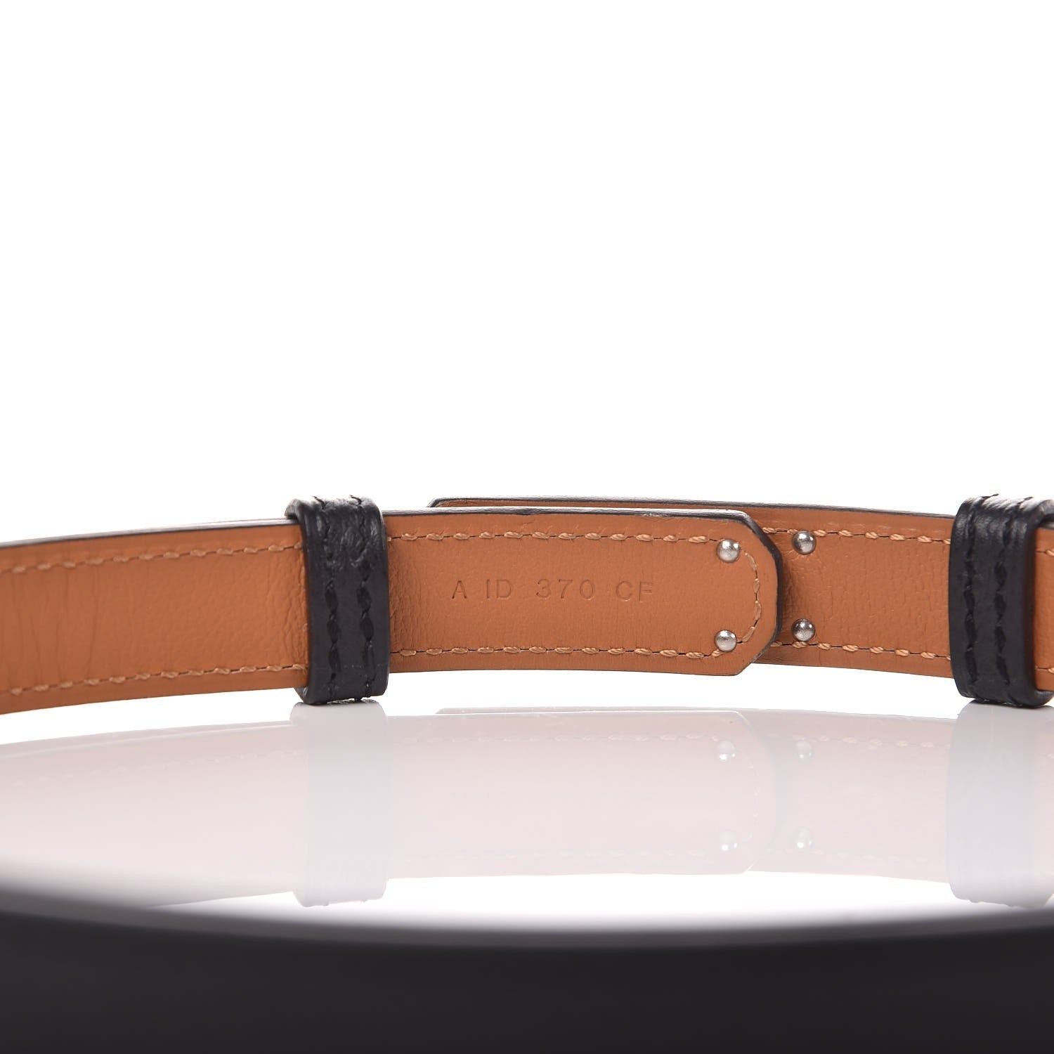 Hermes Epsom Kelly Belt Black 4 of 6
