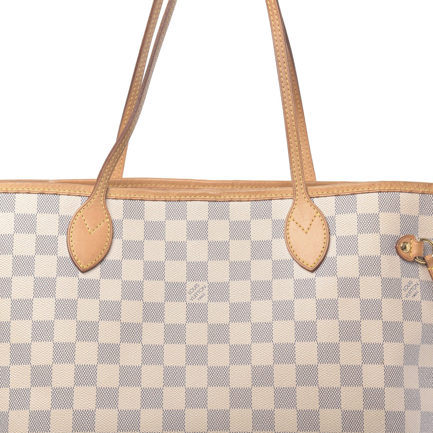 Louis Vuitton Damier Azur Neverfull MM 18 of 18