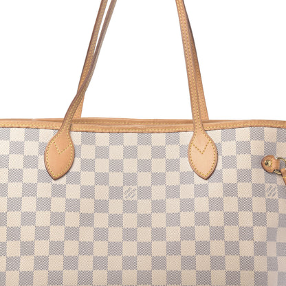 Louis Vuitton Damier Azur Neverfull MM 18 of 18