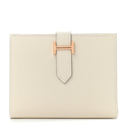 Hermes Epsom Bearn Compact Wallet Craie 1 of 5