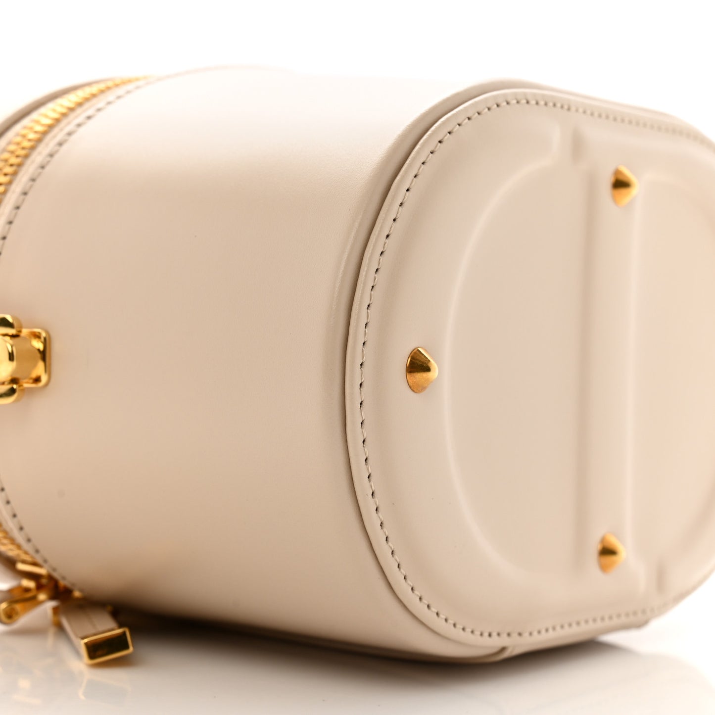 Lambskin Signature CD Vanity Case Caramel Beige