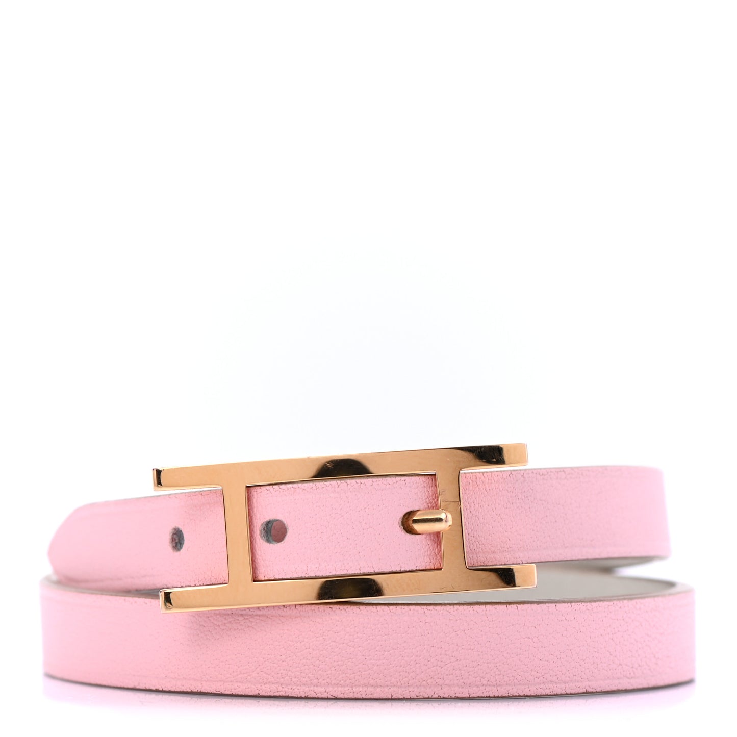 Swift Behapi Double Tour Bracelet T3 Rose Sakura Gris Perle