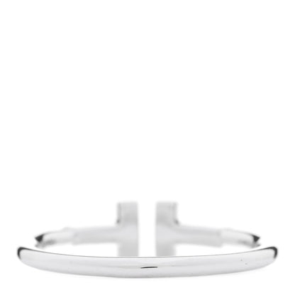 Tiffany 18K White Gold T Wire Ring 59 8.75 3 of 5