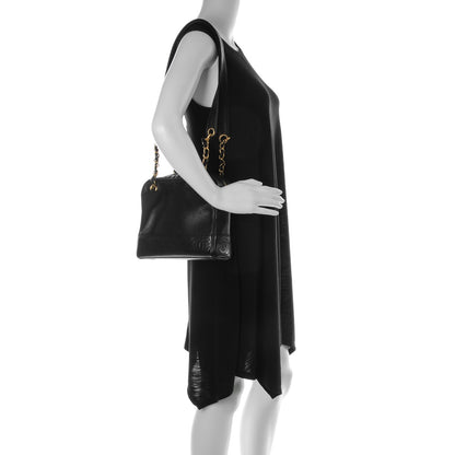 Chanel Caviar CC Shoulder Bag Black 2 of 11