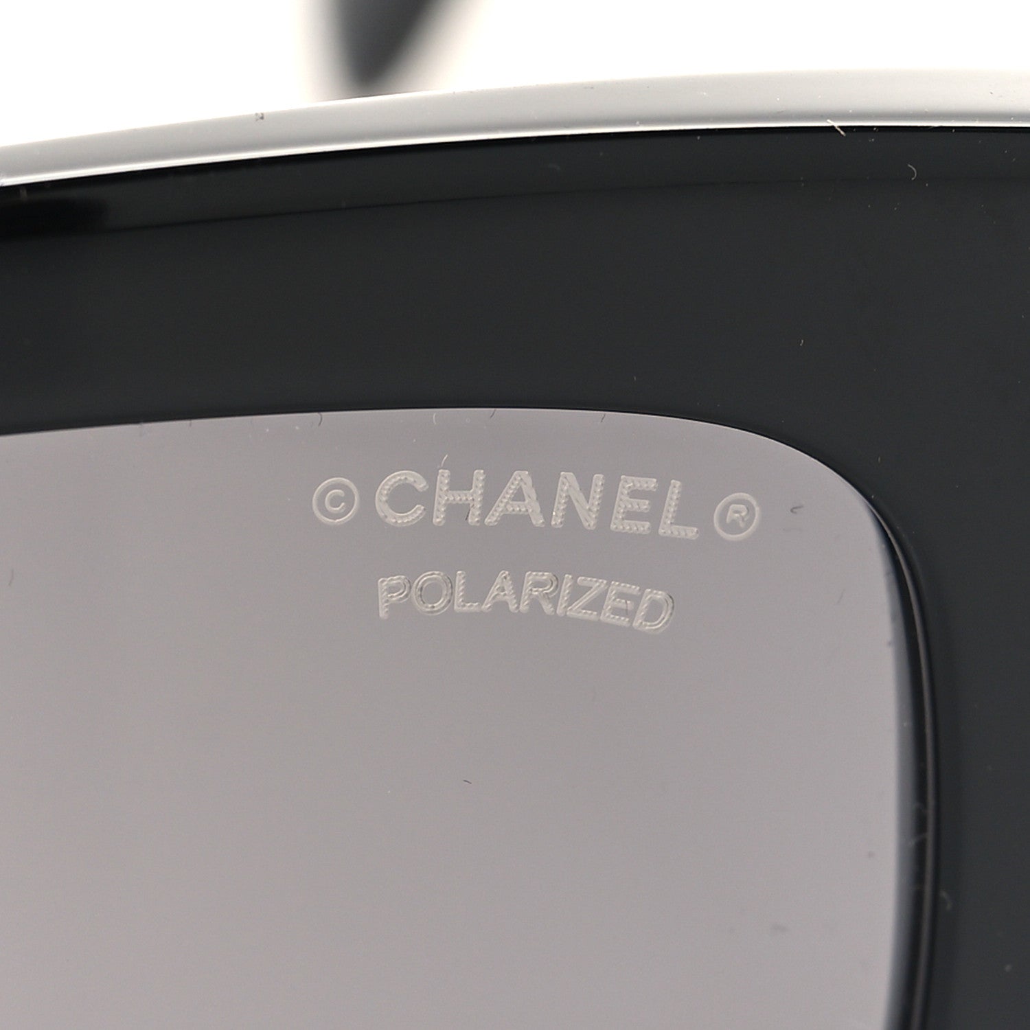 Chanel Acetate Square Sunglasses 5509-A Black 7 of 9