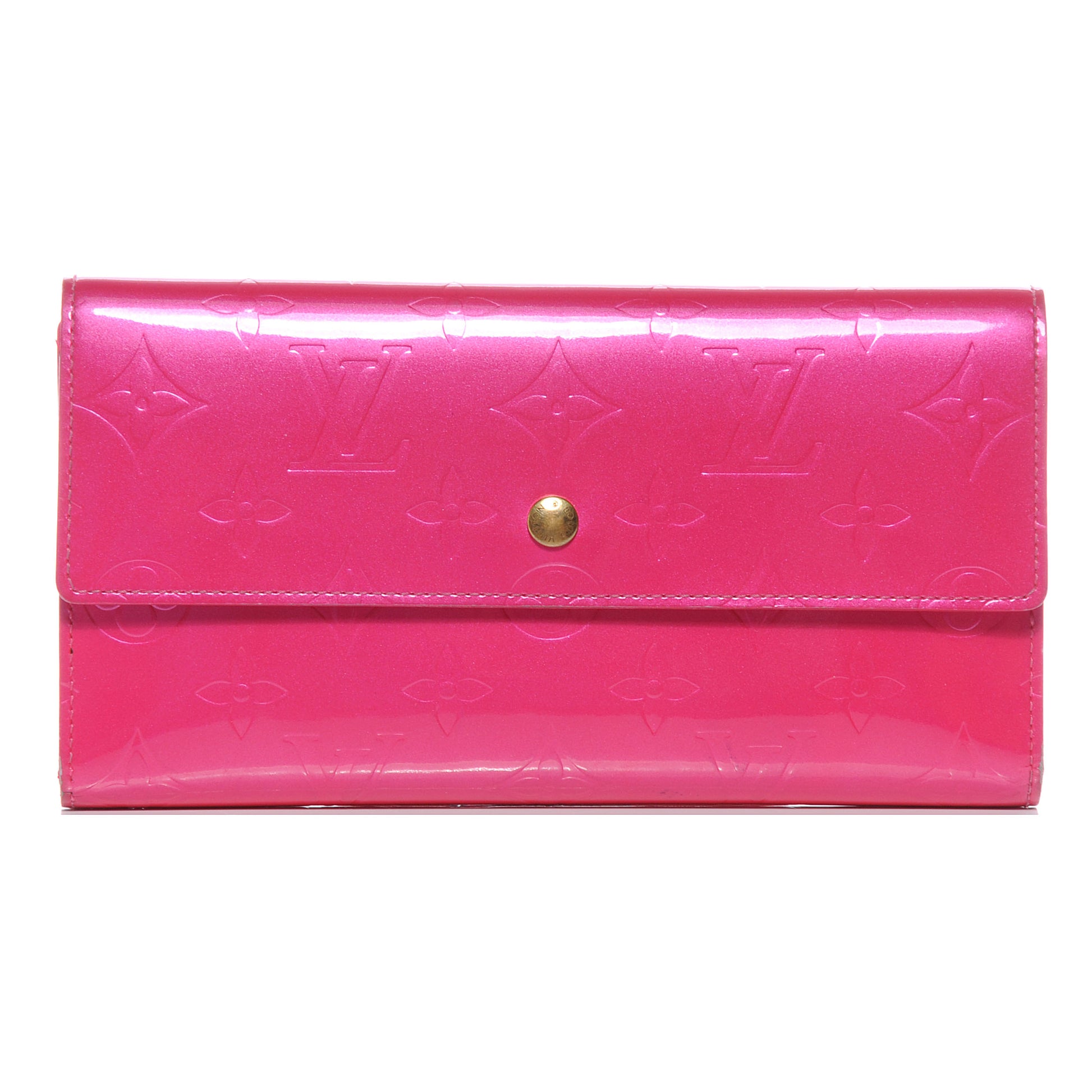 Louis Vuitton Vernis Porte Tresor International Wallet Fuchsia 1 of 8
