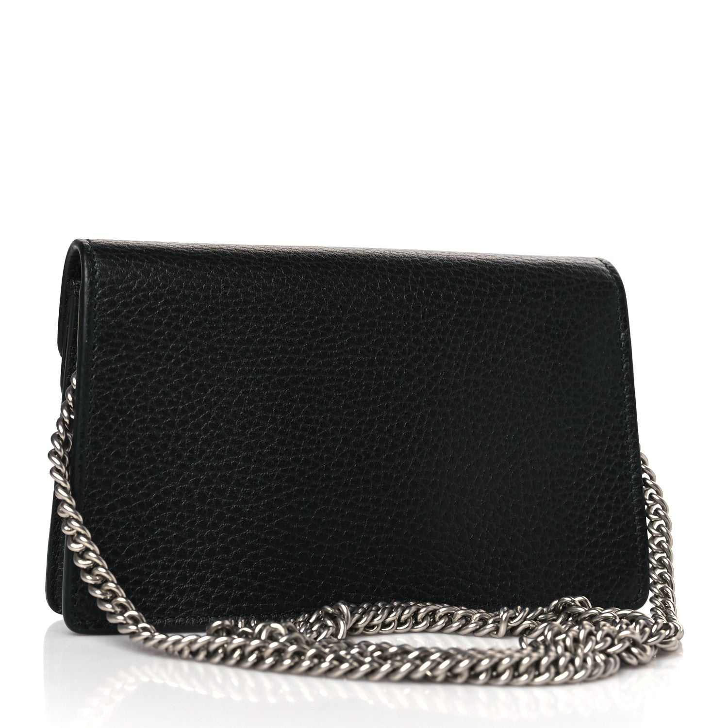 Gucci Calfskin Super Mini Dionysus Shoulder Bag Black 3 of 8