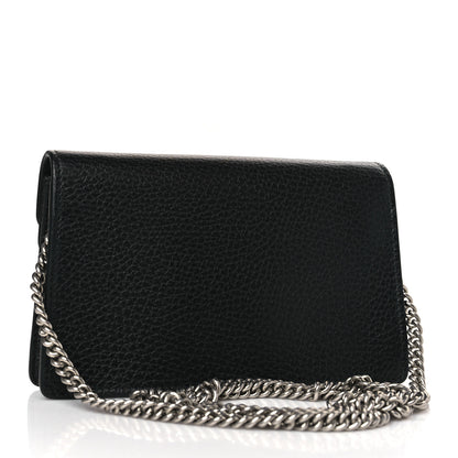 Gucci Calfskin Super Mini Dionysus Shoulder Bag Black 3 of 8
