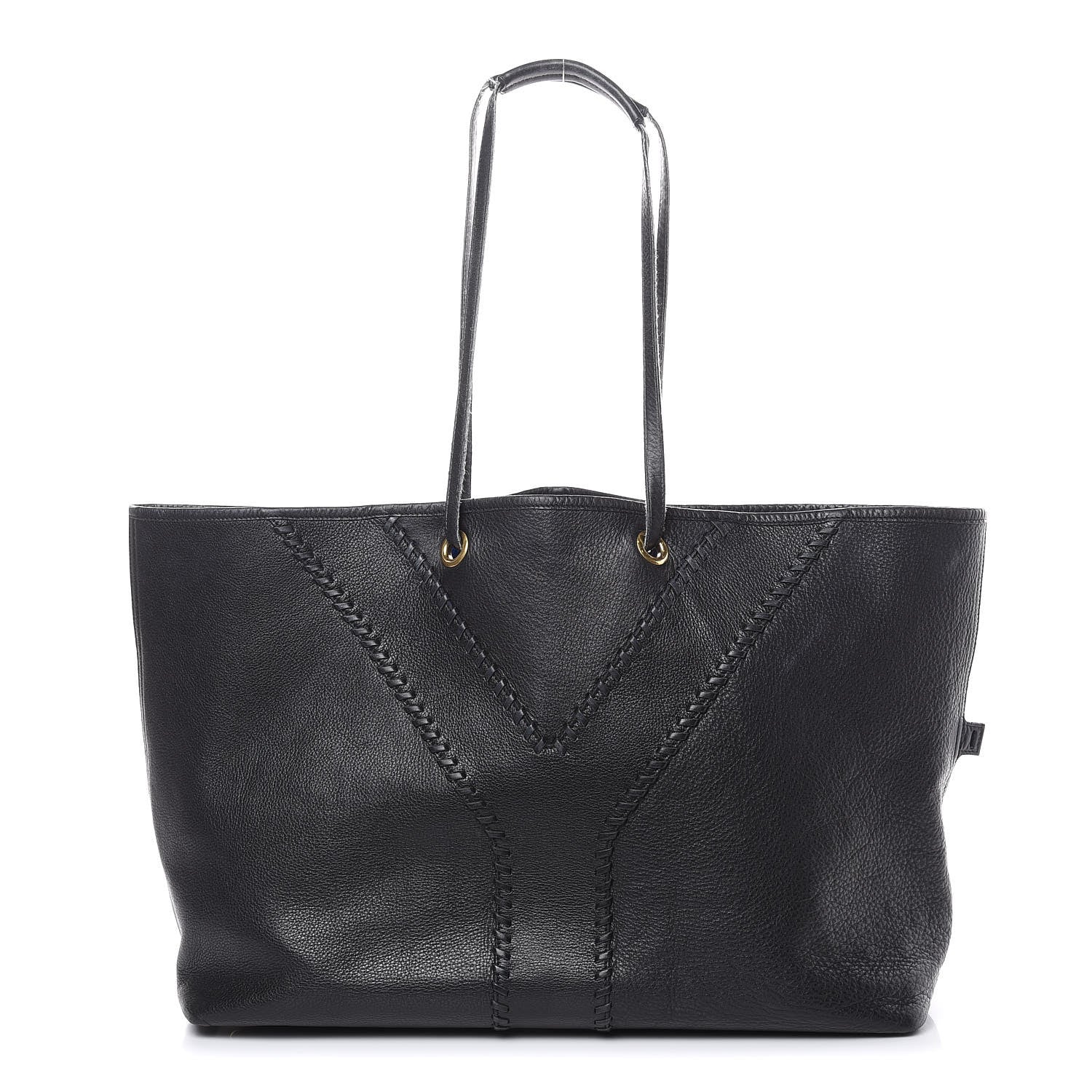 Saint Laurent Calfskin Large Neo Double Reversible Tote Black 1 of 23
