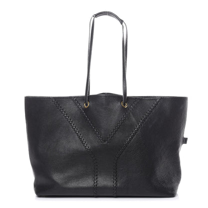 Saint Laurent Calfskin Large Neo Double Reversible Tote Black 1 of 23