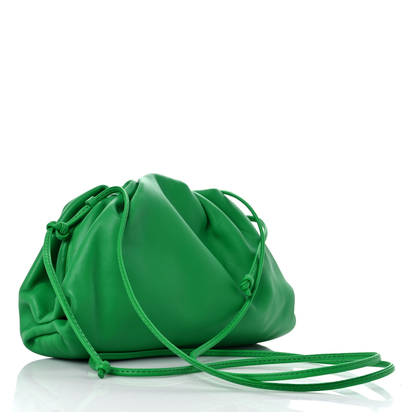 Butter Calfskin The Mini Pouch Parakeet
