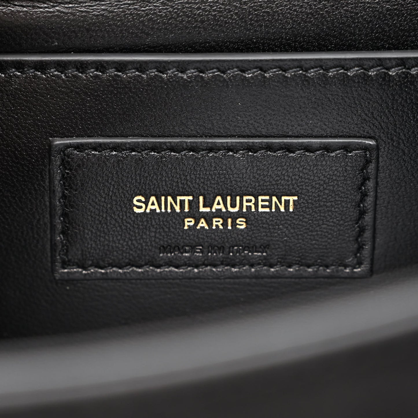 Suede Studded Medium Classic Monogram Kate Satchel Black