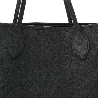 Louis Vuitton Empreinte Monogram Giant Neverfull MM Black 7 of 9