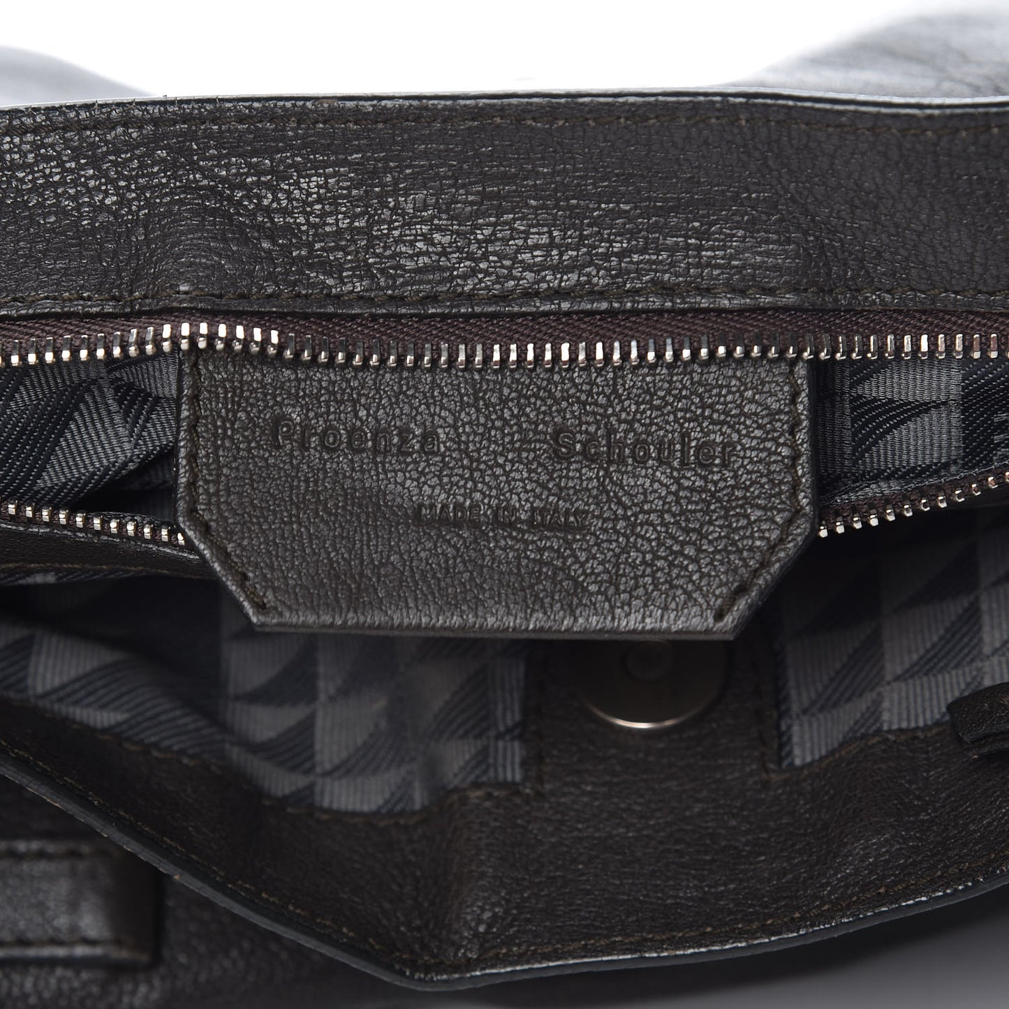 Lambskin Medium PS1 Satchel Black
