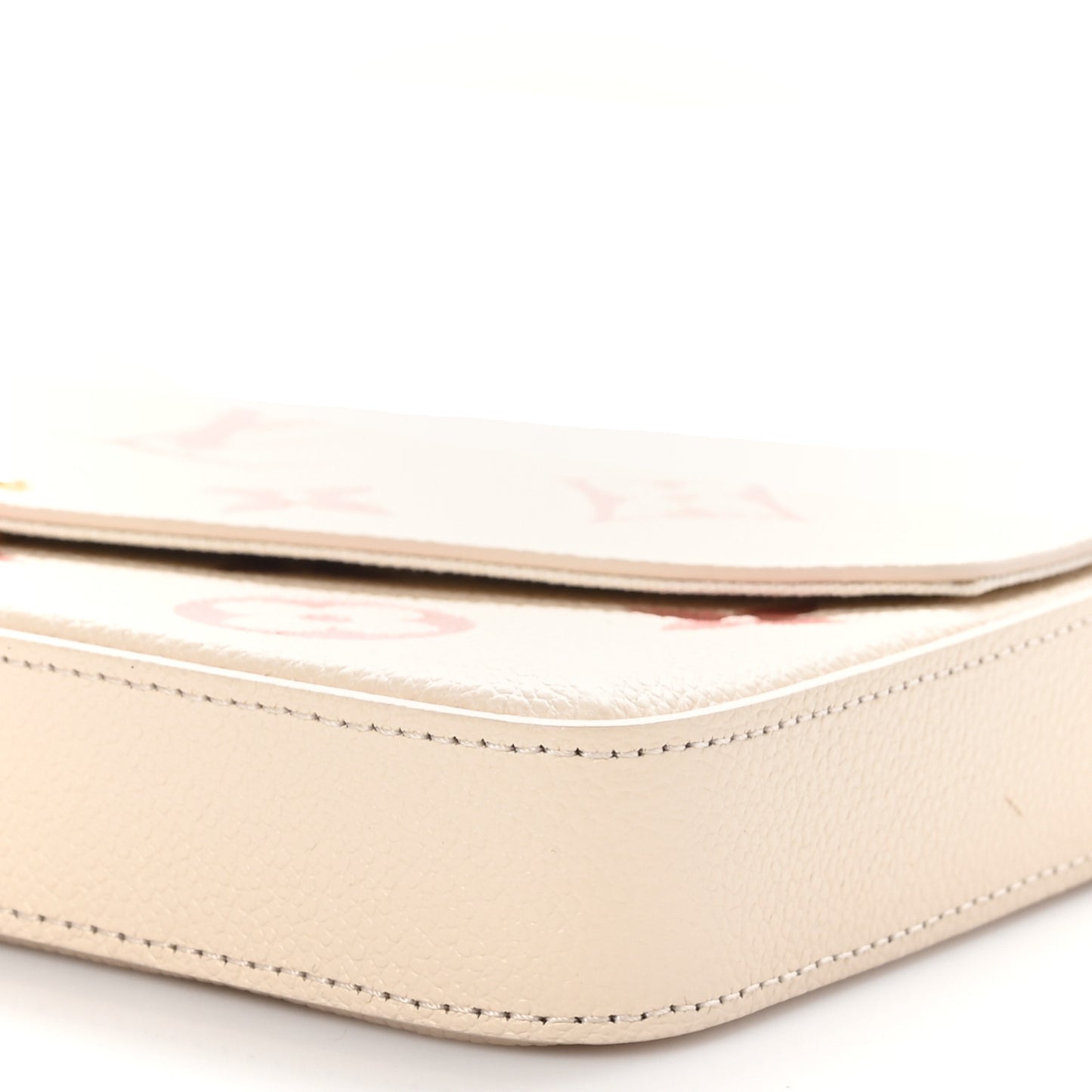 Empreinte Monogram Giant By The Pool Felicie Pochette Chain Wallet Creme Rose Trianon