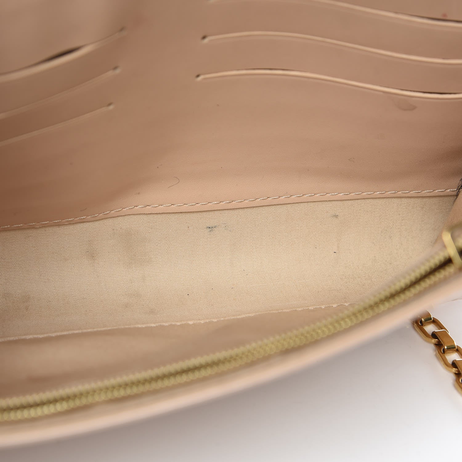 Louis Vuitton Vernis Ana Clutch Dune 8 of 17