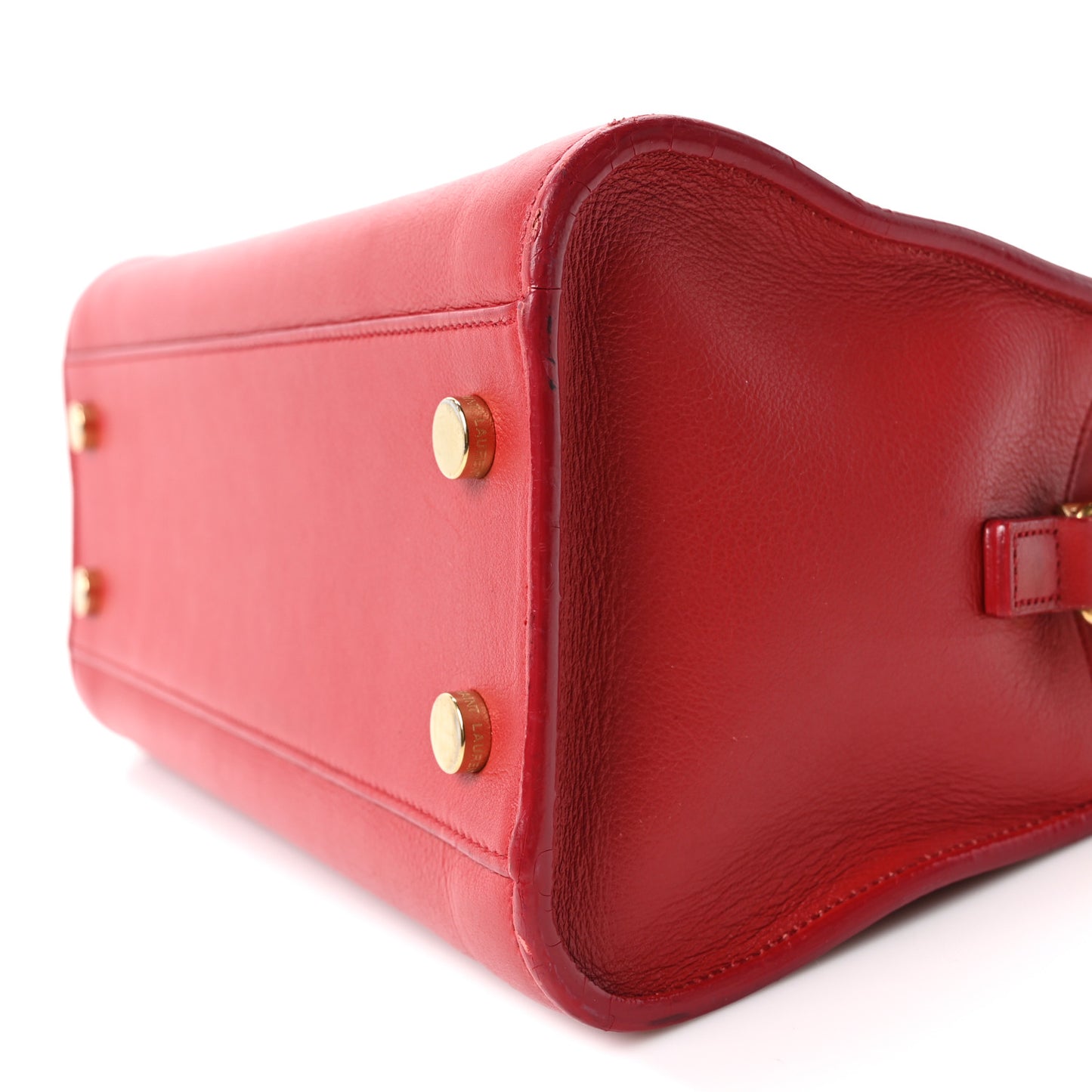Calfskin Baby Monogram Cabas Red