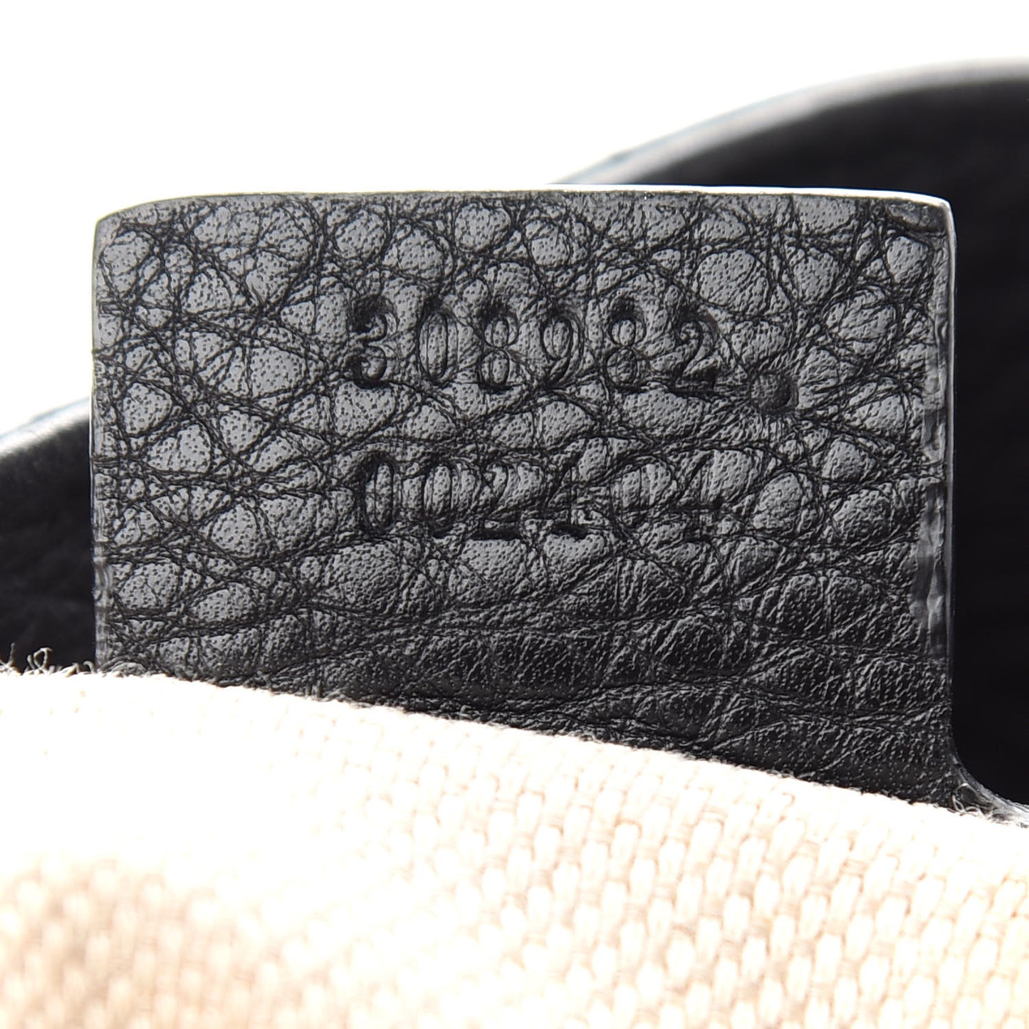 Pebbled Calfskin Medium Soho Chain Shoulder Bag Black