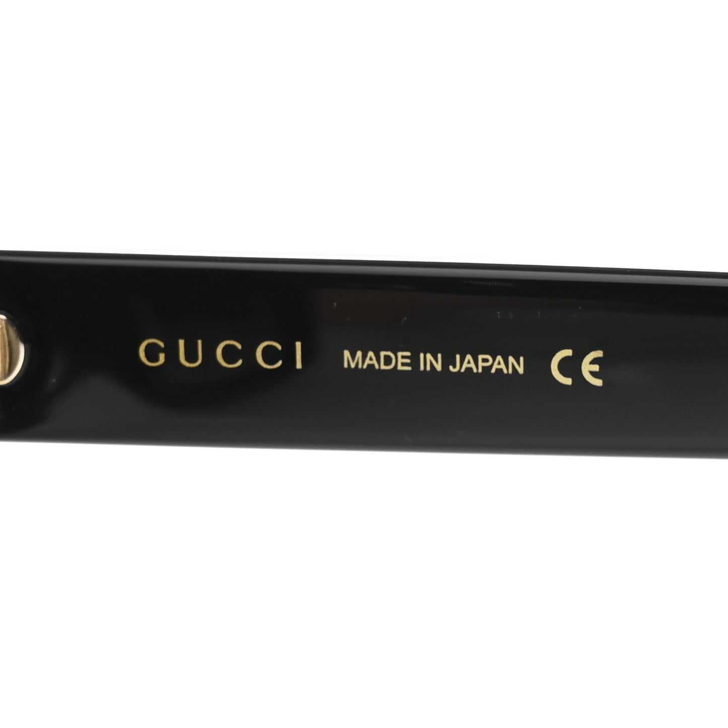 Acetate Square Frame Sunglasses GG0036S Black