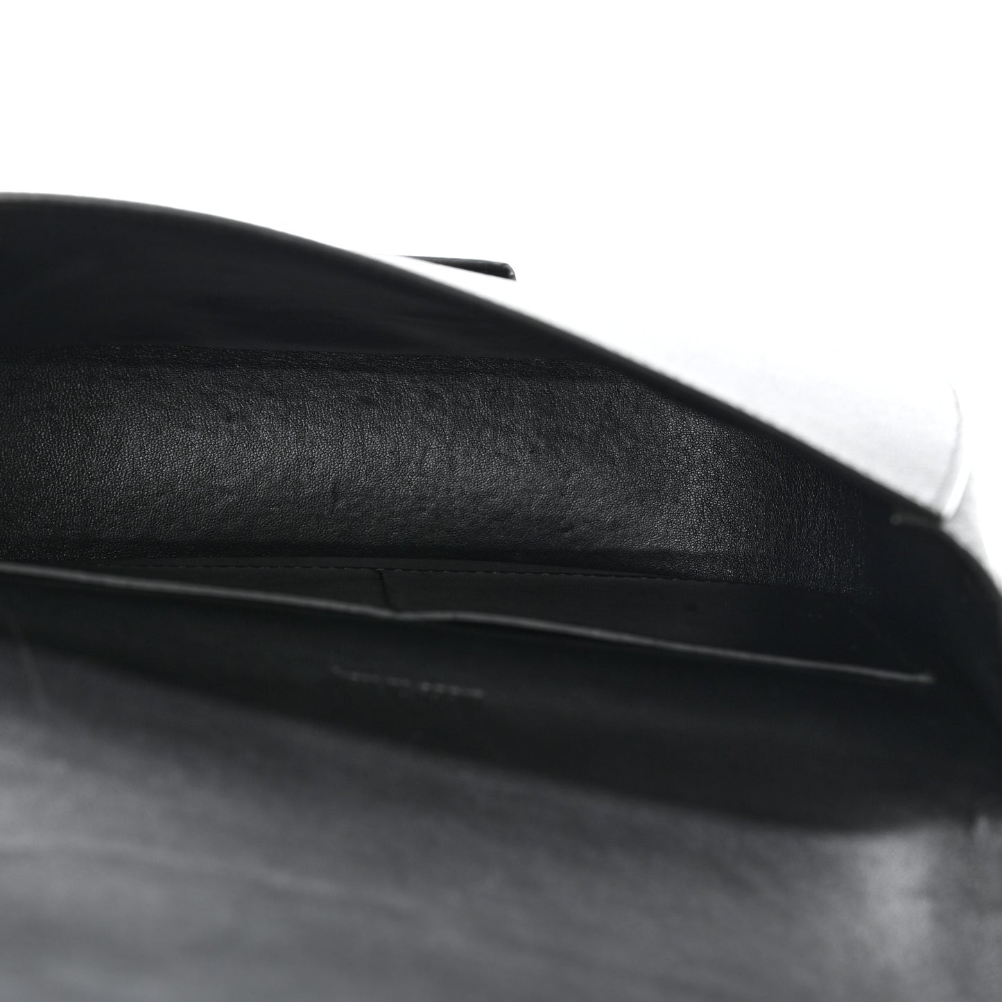Grained Calfskin Medium Trotteur Black
