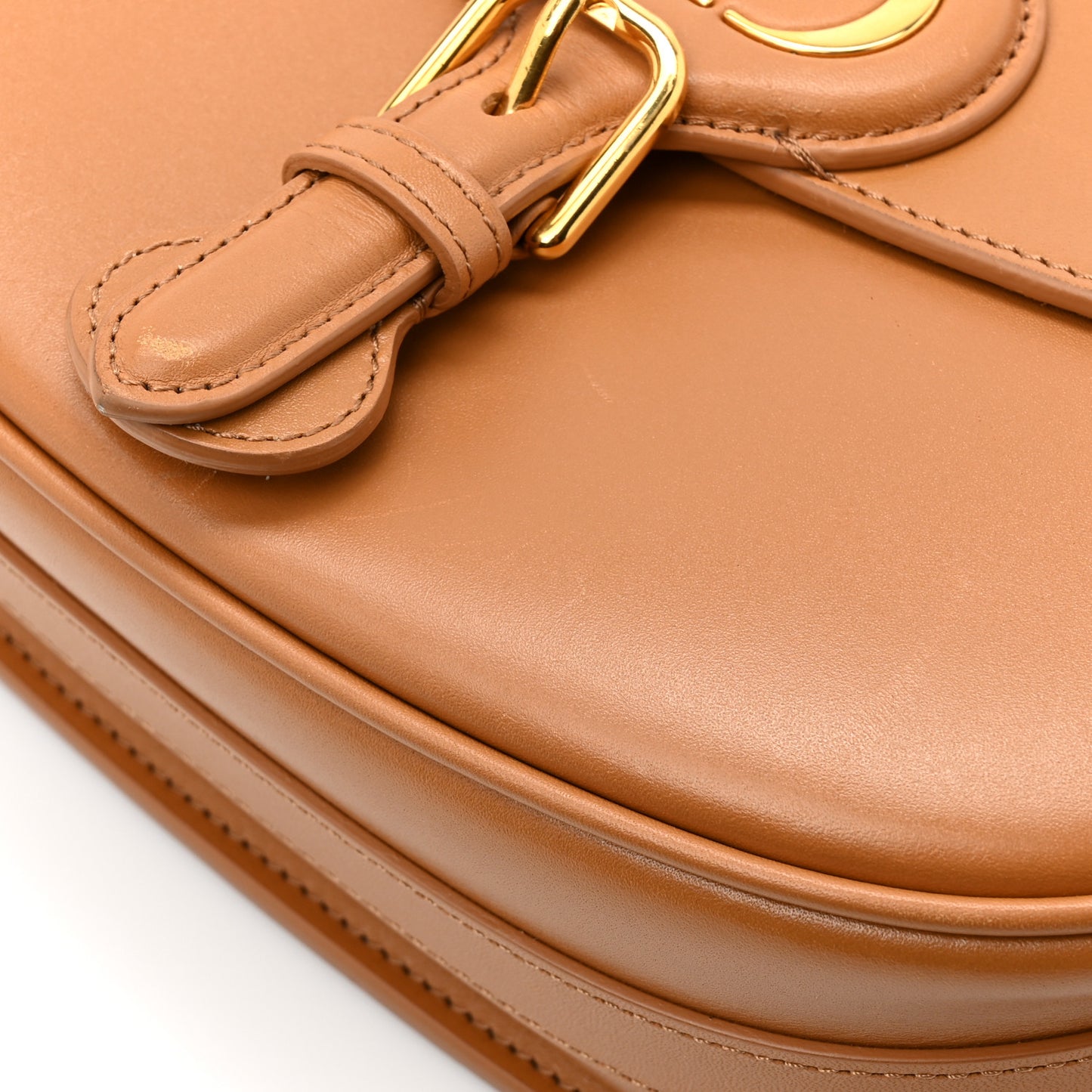 Box Calfskin Medium Bobby Flap Camel