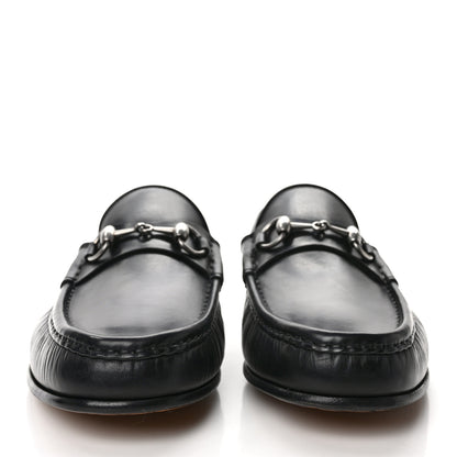 Gucci Calfskin Mens 1953 Horsebit Loafers 9 Black 2 of 8