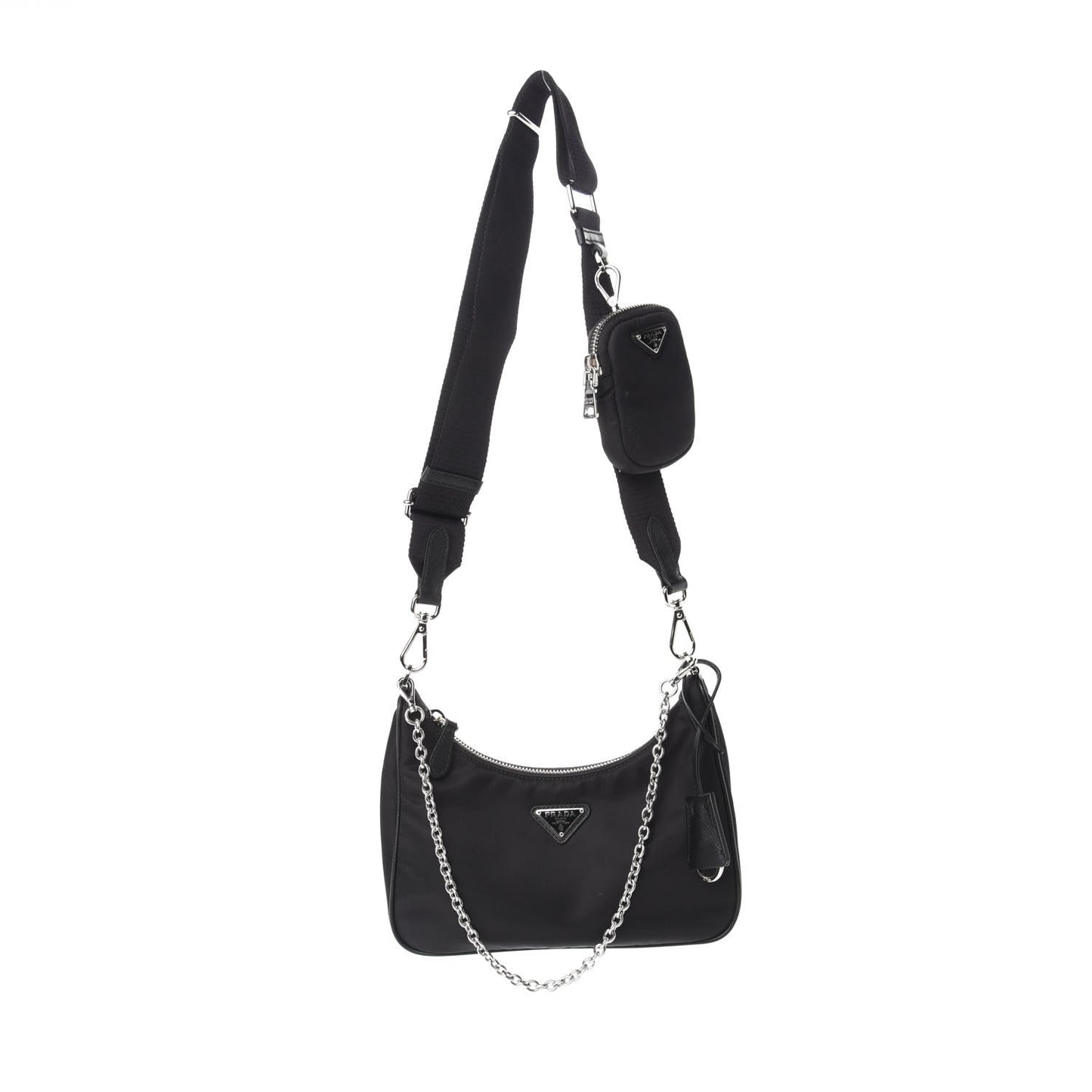 Nylon Re-Edition 2005 Shoulder Bag Black