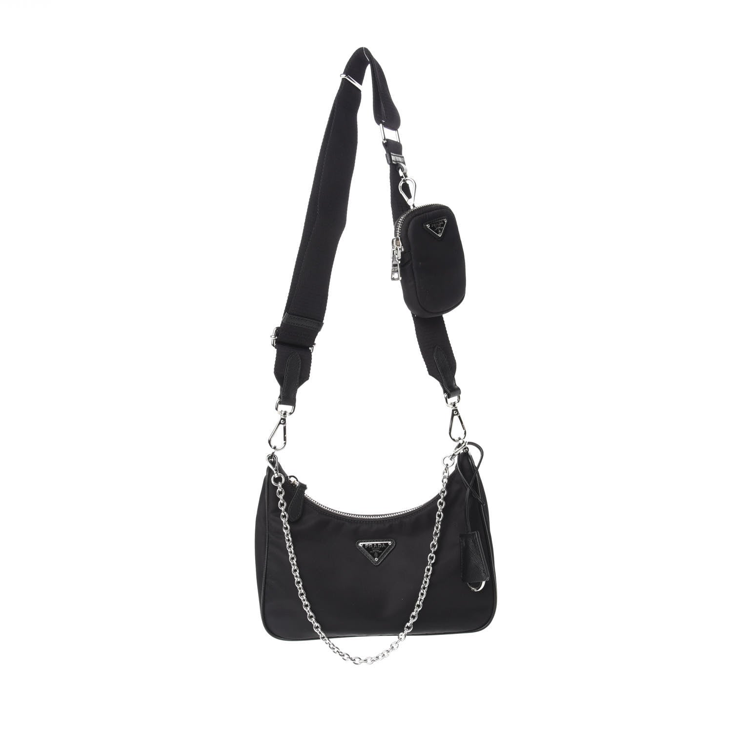 Prada Nylon Re-Edition 2005 Shoulder Bag Black 1 of 11
