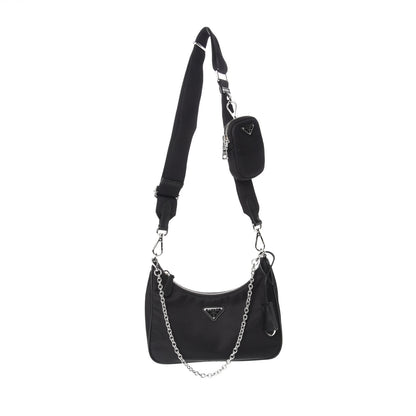 Prada Nylon Re-Edition 2005 Shoulder Bag Black 1 of 11