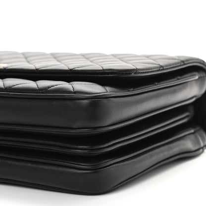 Chanel Lambskin Quilted Medium Citizen Chic Flap Black 11 of 11