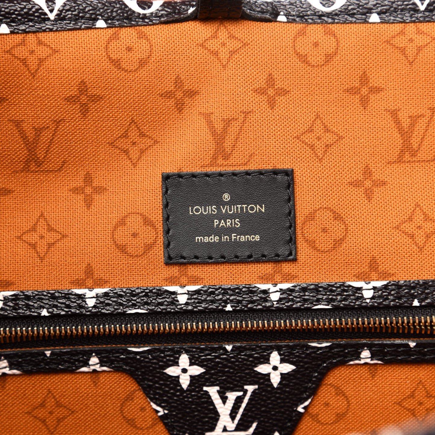 Monogram Giant Crafty Neverfull MM Creme Caramel