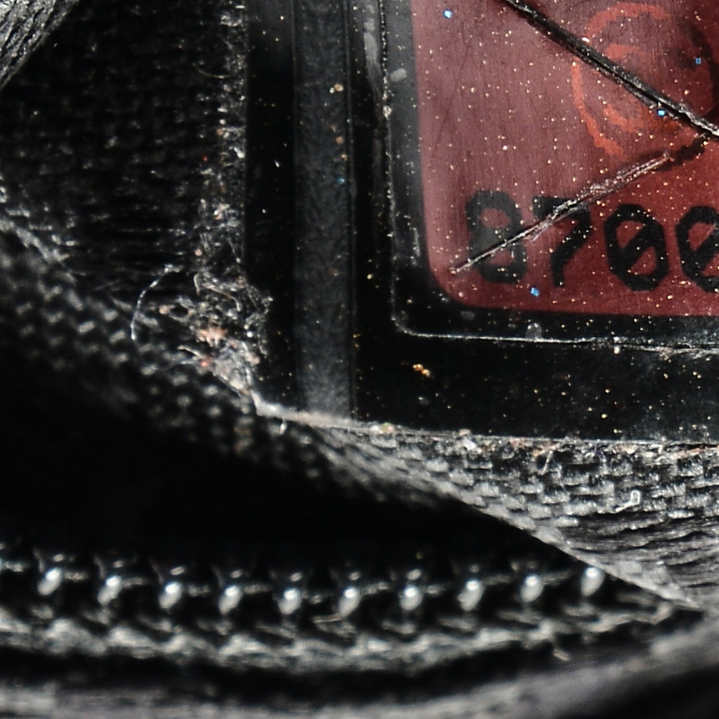 Lambskin Quilted Chocolate Bar Shoulder Bag Black